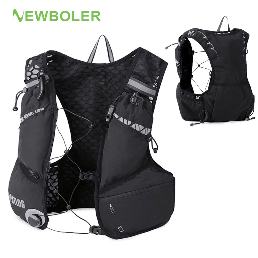 Trail Running Vest - NEWBOLER Outdoor Trail Running Rucksack 8L