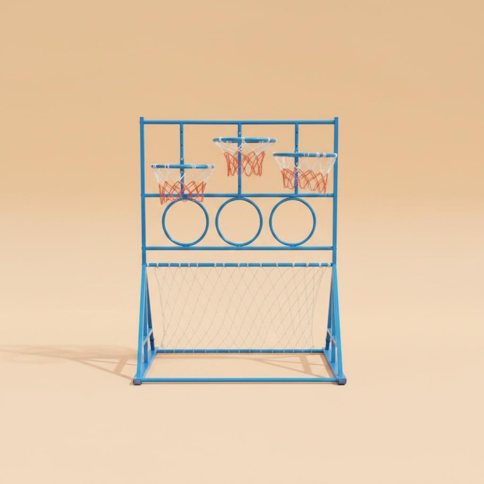 Outdoor Sports Center - Multisport-Spielstand für Draußen, Kinder-Fußballtor, Sportaktivitätscenter mit
