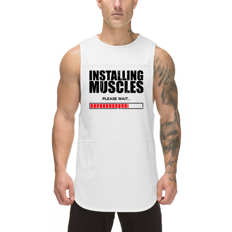 Trail Running Vest - Sommer-Sportweste für Herren mit einfachem Aufdruck,