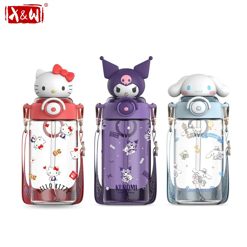 Outdoor Sport Field - X&W Kawaii Sanrio Dolls Strohhalmbecher 650ml