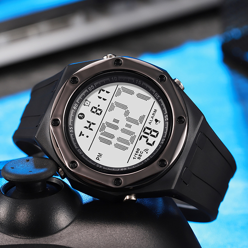 Academy Sports Outdoor - Einfache Elektronische Uhr mit Einzelanzeige, Multifunktionale