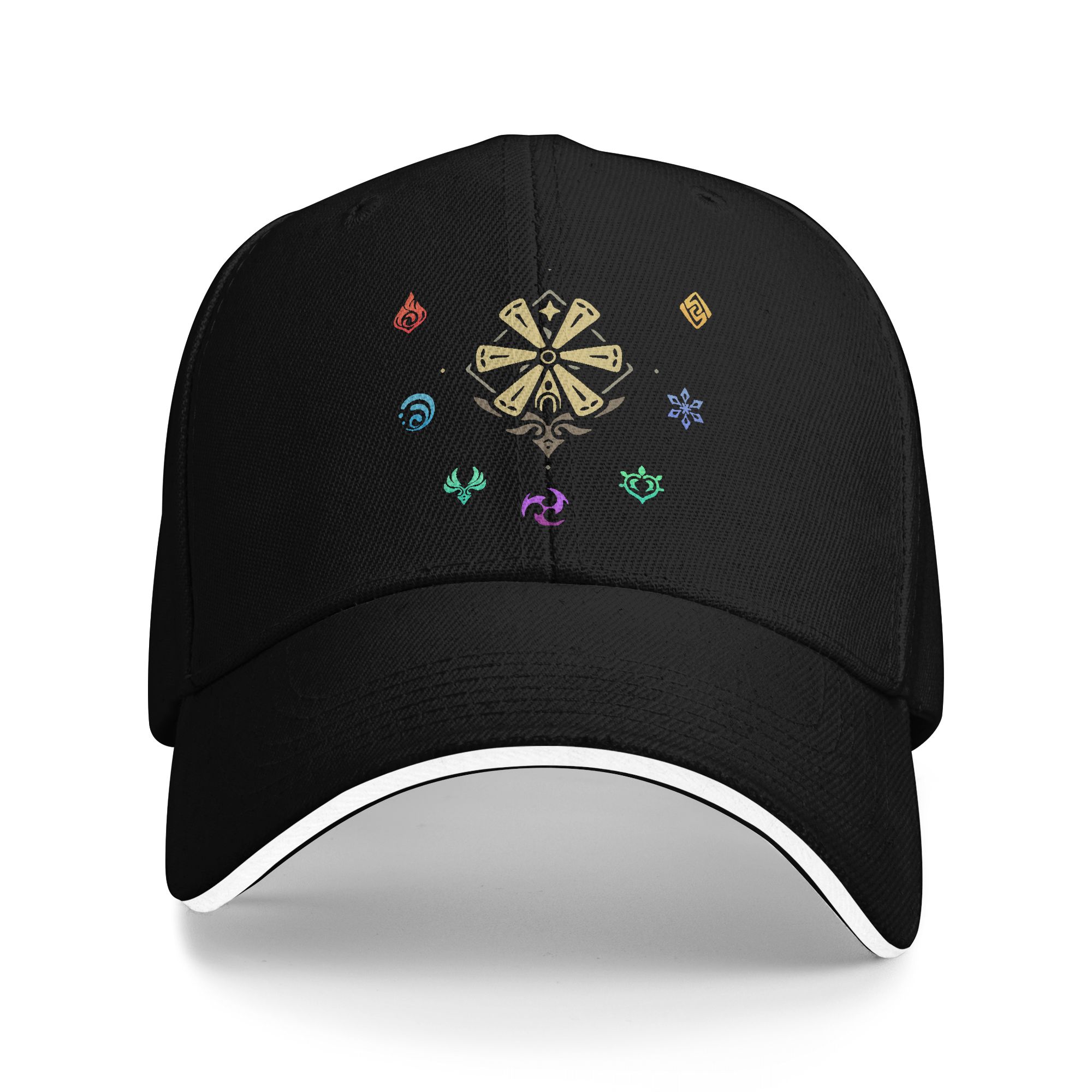 Outdoor Sport Hat Classic - Genshin Impact Elements Impact Klassische Baseballkappen,