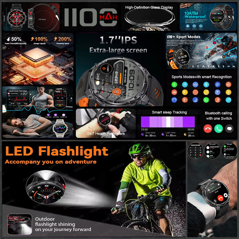 T-REX 3 Militär-Smartwatch für – Definition Of Outdoor Sport Bewertung und Preis