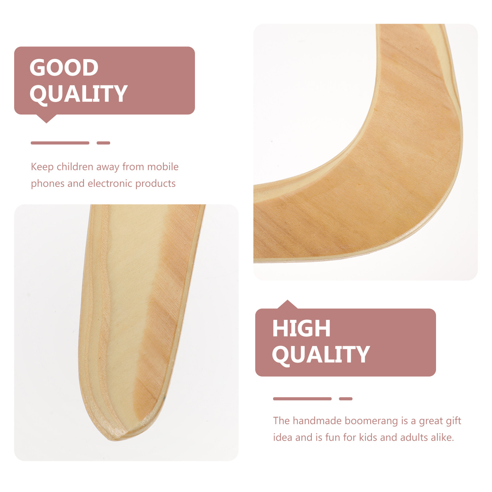 1 Stück Bumerang aus Holz, V-f – Outdoor Sport Field Bewertung und Preis