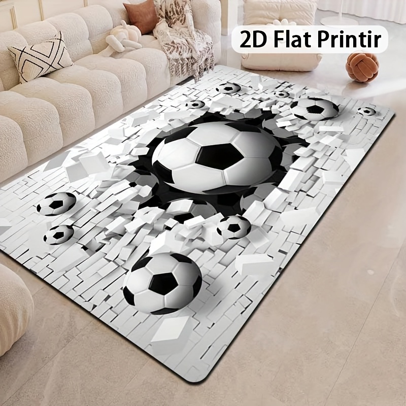 Fußball 3D-Effekt Teppich Flan – Outdoor Sport Area Bewertung und Preis