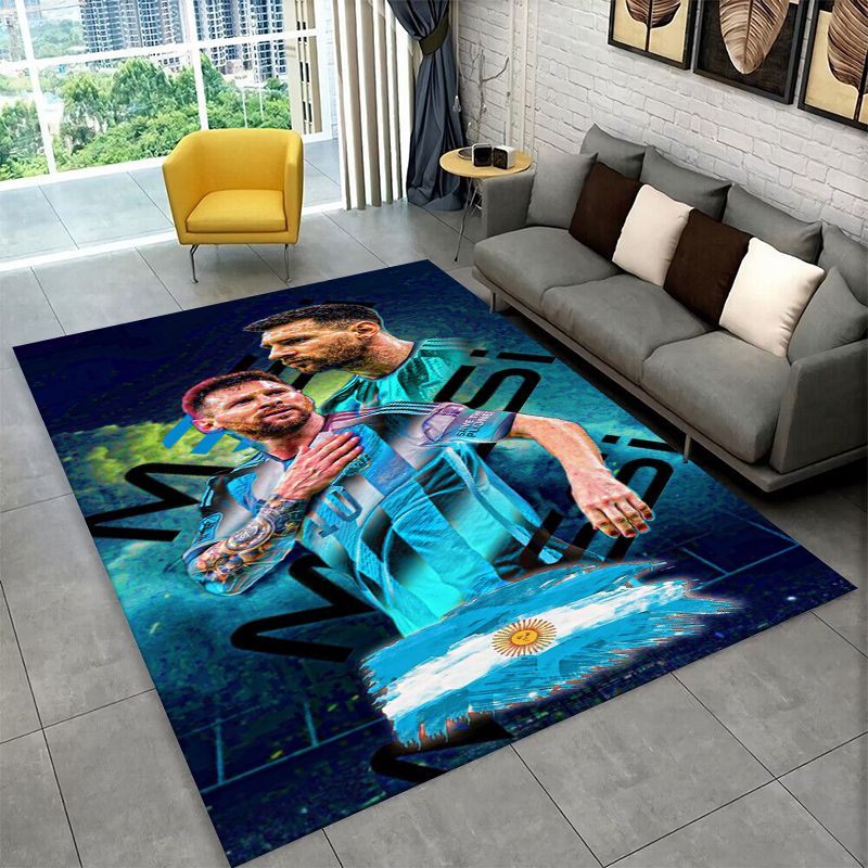 Fußball-Teppich mit Messi-Moti – Outdoor Sport Area Bewertung und Preis