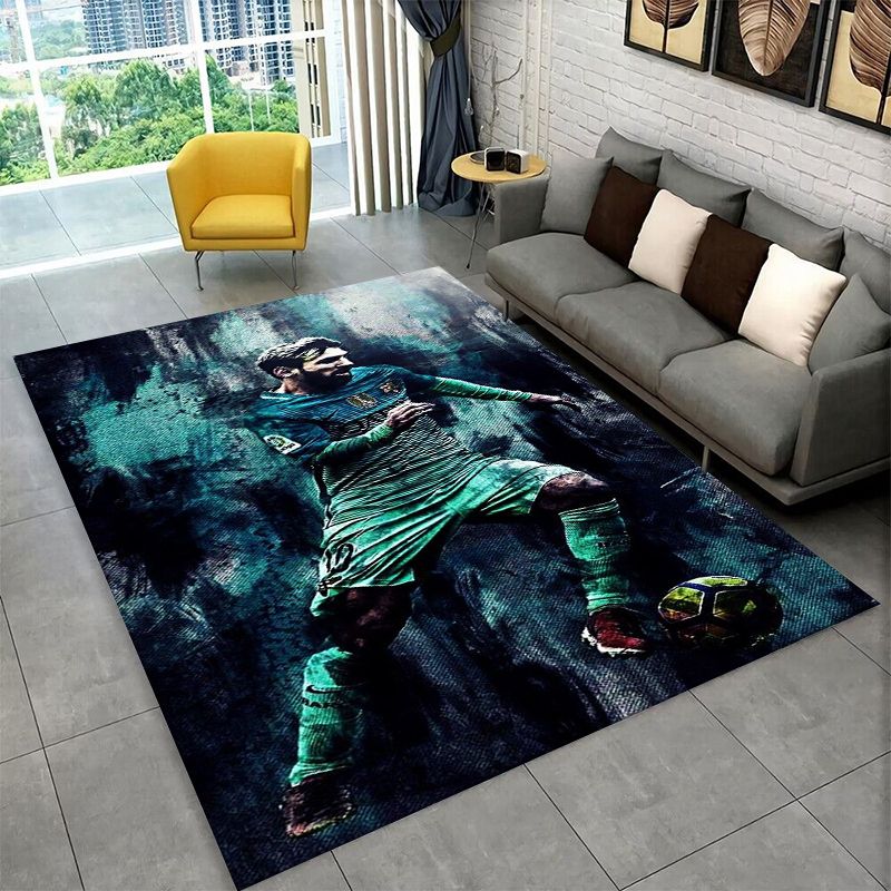 Fußball-Teppich mit Messi-Moti – Outdoor Sport Area Bewertung und Preis